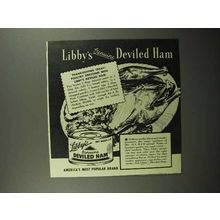 1946 Libby's Genuine Deviled Ham Ad!