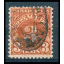 Used J82 3c Postage Due Barely Clears WA1369