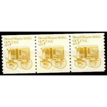 2136 25c Bread Wagon Very Fine MNH Dry Gum PNC 2/3 W1547