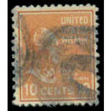 Used 815 10c John Tyler Just Clears M07945
