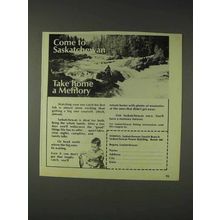 1973 Saskatchewan Canada Tourism Ad!