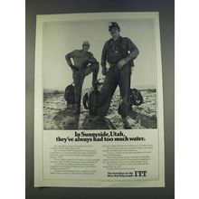 1977 ITT Ad - In Sunnyside, Utah