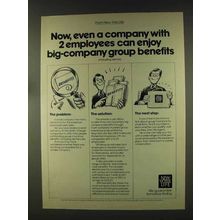 1977 New York Life Insurance Ad - Group Benefits