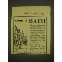 1958 Bath Tourism Ad - Come to Bath