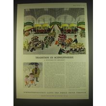 1963 Schweppes Drinks Ad - Stephen Potter, George Him - Kindness to Children
