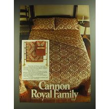 1974 Cannon Shaker Patch Linens Advertisement - Cannon Royal Family
