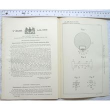 1903 Patent No. 26,685 Runners Cornice & Curtain Rods, Wm. Allman, Birmingham