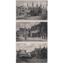 Middelburg Balans 3x Real Photo Postcard s