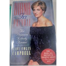 DIANA IN PRIVATE THE PRINCESS NOBODY KNOWS HARDCOVER/dust jacket BOOK 1992