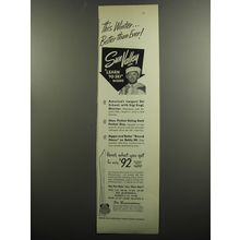 1953 Union Pacific Railroad Ad - This winter.. better than ever!