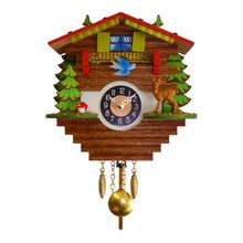 0196QP - Engstler Battery-operated Clock - Mini Size with Music/Chimes - 5.5"...