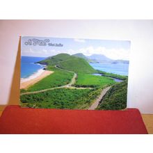 SOUTH EAST PENINSULA, ST. KITTS, WEST INDIES used postcard =