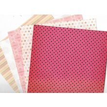 8"x8" Printed Card. 10 Sheets. Assorted Designs. Cardmaking Scrapbooking Craft