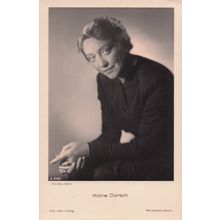 Kathe Dorsch German Theatre & Film Actress Old RPC Postcard
