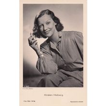 Kirsten Heiberg The Titanic Ship Film Norwegian Actress Old RPC Postcard