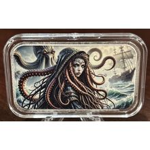 1 Oz Silver Collectible HALEYBUG MINT QUEEN OF THE DEPTHS Low Mintage Of 100
