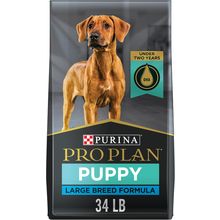 Purina Pro Plan Large Breed Dry Puppy Food, Chicken and Rice Formula - 34 Lb. Ba