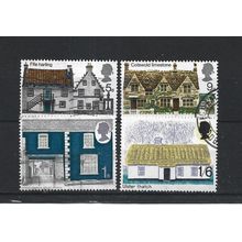 GB.British Rural Architecture set of 4.Fine Used.Jul25