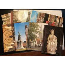 Postcards - Asst- London, Nat'l Gallery, Brugge, Turkey (20) & Brugge Guide