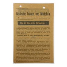 Original WW2 Soviet/Russian Air Drop Propaganda Leaflet. - Code A-531. - 1941.