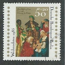 BERLIN -1985 50pf+20 'CHRISTMAS' FINE USED (EBID44-890)