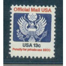 O129 13c Eagle Fine MNH Q3197
