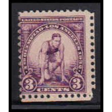 718 3c Runner Average MNH O3238