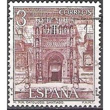 España 1976 Michel 2229 O Cote (2008) 0.20 Euro Porte de l'auberge des rois