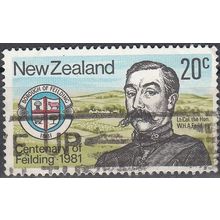 New Zealand 1981 Michel 816 O Cote (2005) 0.30 Euro William Henry Feilding