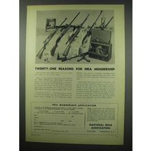 1954 National Rifle Association NRA Ad - Reasons