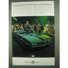 1968 Pontiac Firebird 400 Ad - American Sport