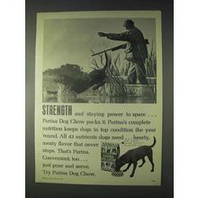 1969 Purina Dog Chow Ad - Strength and Power