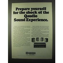 1971 Toyo Quadio Hi-Fi Tape Player Music System Ad - Prepare Yourself