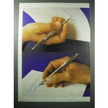 1977 Paper Mate Pen Ad - Even Upside Down