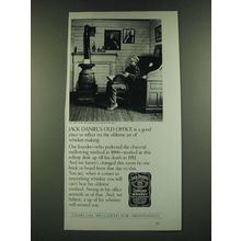 1986 Jack Daniel's Whiskey Ad - Jack Daniel's Old Office