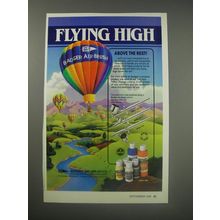 1990 Badger Air Brushes Ad - Flying High above