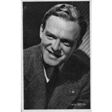 Van Heflin Vintage Rare Kwatta Film Movie Postcard Size Photo