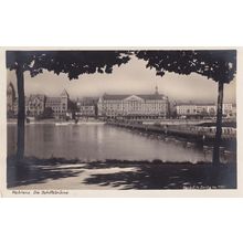 Koblenz Schiffbrücke Deutsche Rhine Old German Postcard