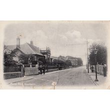 Manse Road Leven Scottish Torn Antique Postcard