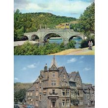 Palace Hotel Aberfeldy Perth Scottish 1970s 2x Postcard