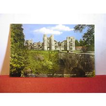 COWDRAY RUINS, MIDHURST, WEST SUSSEX vintage unused postcard by F Frith =