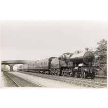 LMS 1097 Train Approaching Ambergate Derby 1926 Real Photo Old Postcard