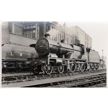 LMS 1091 Train at Kentish Town London Dogshead Brand Beer Factory Old RPC Postca