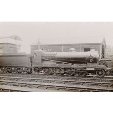 LSWR 2072 Train Driver 22163/19 Later GWR 3084 Old Train Postcard