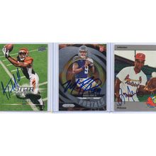 Autographed 3 Card Lot with Michael Penix Jr. Signed Nice