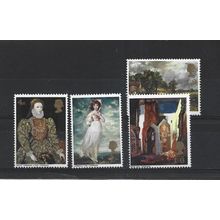 GB.British Paintings (2nd series) set of 4.Mounted Mint.Jul25b