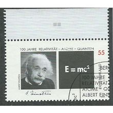 GER 2005 55c '100TH ANN OF RELATIVITY 'FINE USED (EBID49-486)