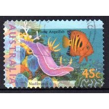 Australia 1995 The World Down Under - Angelfish & Nudibranch 45c s/a Used
