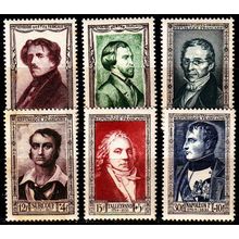FRANKREICH FRANCE [1951] MiNr 0909-14 ( */mh )