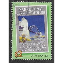 AUS 2004 $2.00 'BON VOYAGE OCEAN LINERS POSTER ART' FINE USED (EBID67-964)